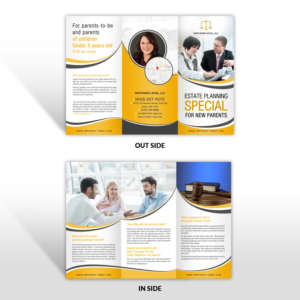 Diseño de Flyer por debdesign para Whitaker Legal, LLC | Diseño: #12033047