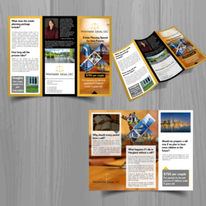 Diseño de Flyer por CreativeTrends para Whitaker Legal, LLC | Diseño: #12048527