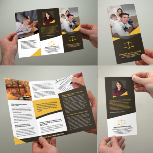 Diseño de Flyer por Mulugeta para Whitaker Legal, LLC | Diseño: #12009912