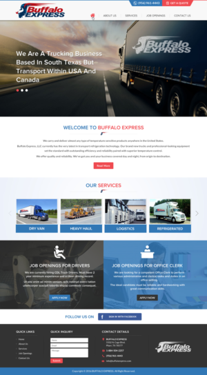 Web Design par Sbss pour Buffalo Express | Design : #11917056