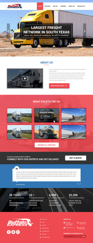 Web Design by eMARK for Buffalo Express | Design: #11959465