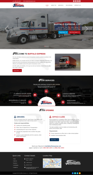 Web Design by pnfnetworkz for Buffalo Express | Design: #11970669