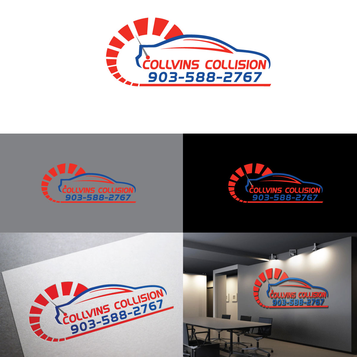 Logo Design by designlogo007 for Collvins collision | Design #11894655