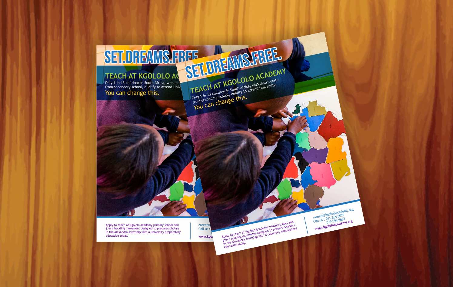 Diseño de Flyer por SEOanalyst para The Khulula Foundation | Diseño: #11906826