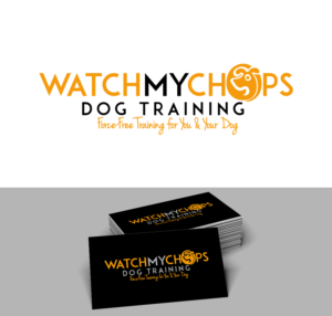 Logo Design by trufya for Watch my Chops Dog Training | Design: #11998652