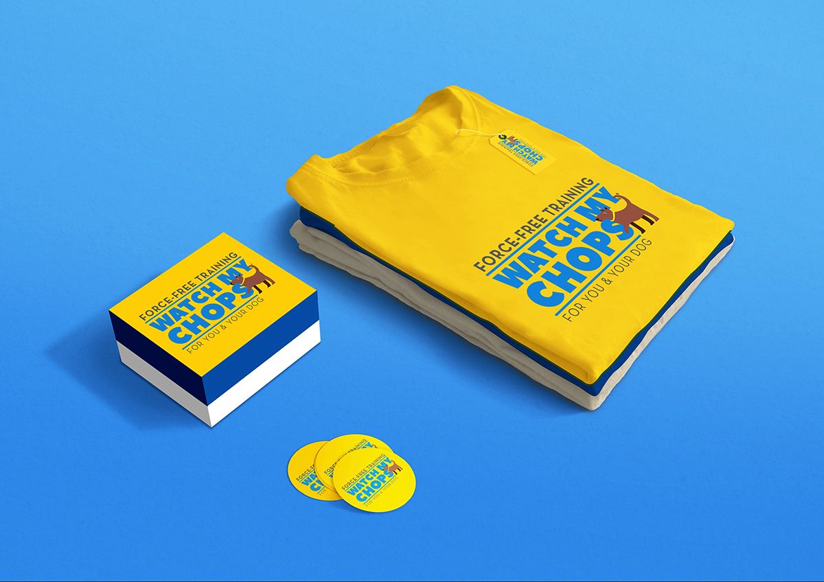 Logo Design by Fk_Design for Watch my Chops Dog Training | Design #11899589