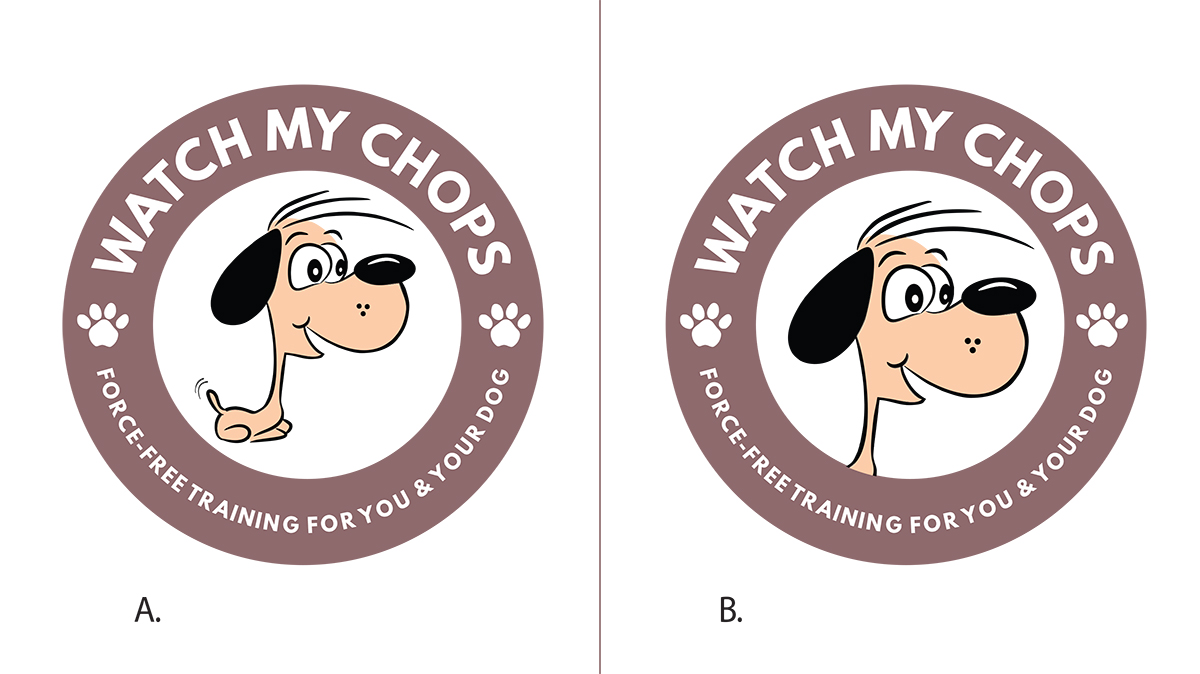 Logo Design by Fk_Design for Watch my Chops Dog Training | Design #11903969