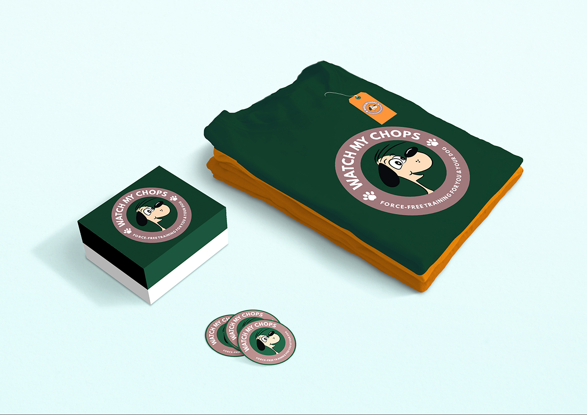 Logo Design by Fk_Design for Watch my Chops Dog Training | Design #11903971