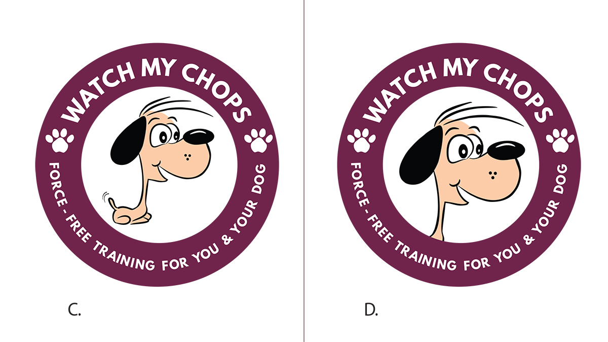 Logo Design by Fk_Design for Watch my Chops Dog Training | Design #11929997