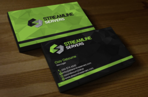 Business Card Design by Hardcore Design for Streamline Servers Limited | Design #11999726