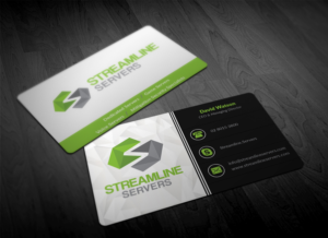 Business Card Design by Pointless Pixels India for Streamline Servers Limited | Design: #11906080