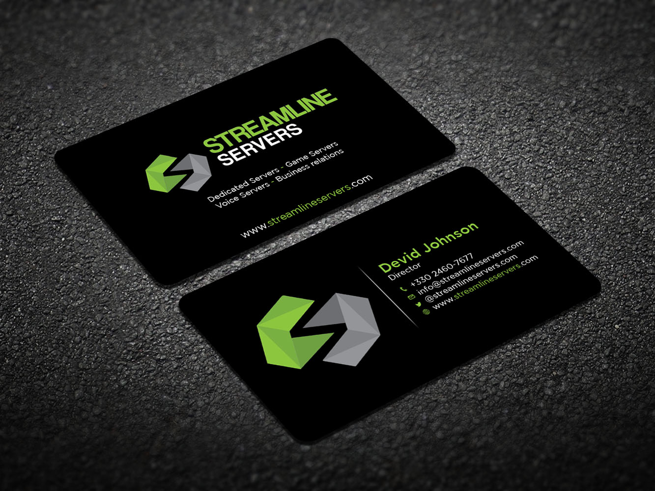 Visitenkarten-Design von Verified artistry (Design garden) für Streamline Servers Limited | Design #11908054