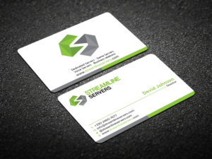 Visitenkarten-Design von Verified artistry (Design garden) für Streamline Servers Limited | Design: #11908055
