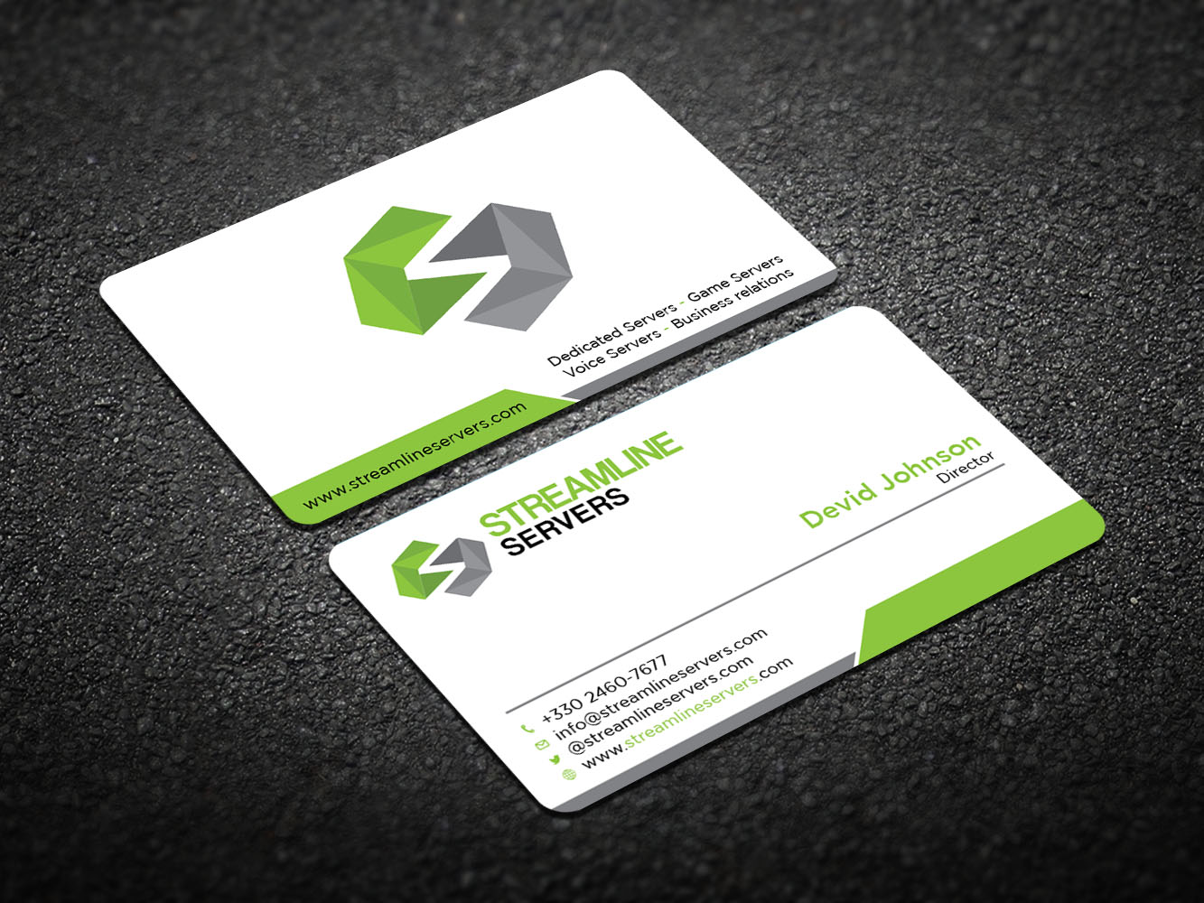 Diseño de Tarjeta de Presentación por Verified artistry (Design garden) para Streamline Servers Limited | Diseño #11908057