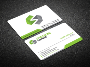 Visitenkarten-Design von Verified artistry (Design garden) für Streamline Servers Limited | Design: #11908057