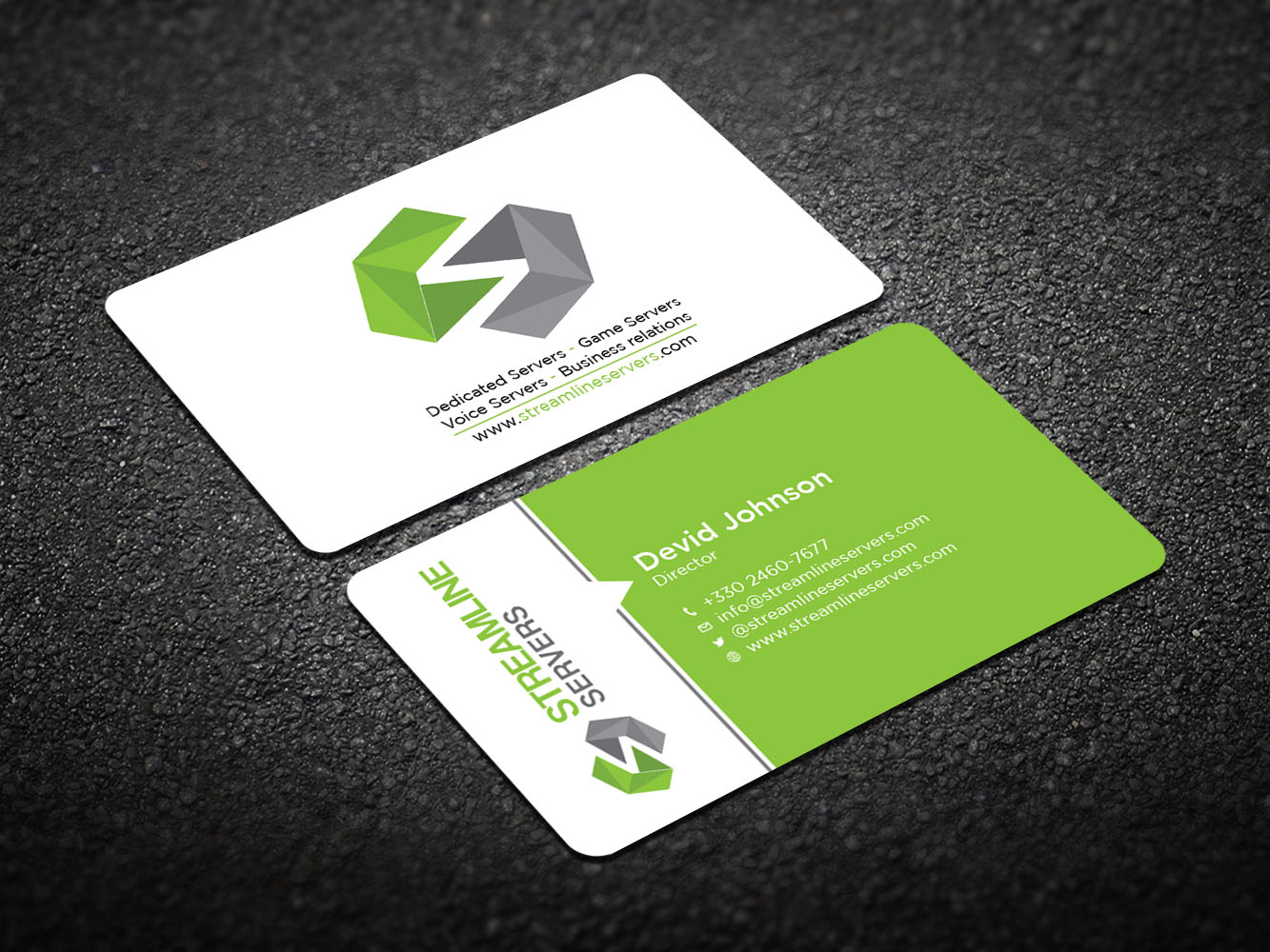 Visitenkarten-Design von Verified artistry (Design garden) für Streamline Servers Limited | Design #11908064
