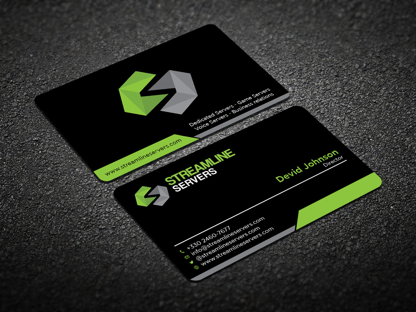 Visitenkarten-Design von Verified artistry (Design garden) für Streamline Servers Limited | Design #11908065