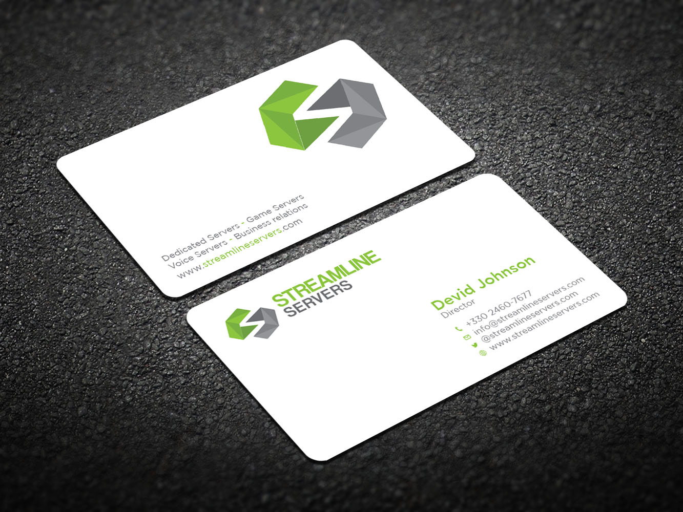 Visitenkarten-Design von Verified artistry (Design garden) für Streamline Servers Limited | Design #11908066