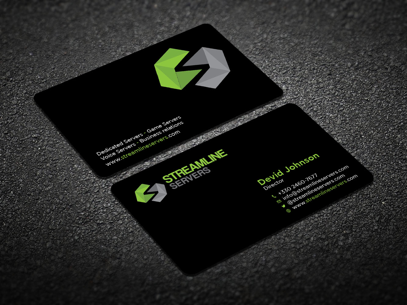 Visitenkarten-Design von Verified artistry (Design garden) für Streamline Servers Limited | Design #11908068