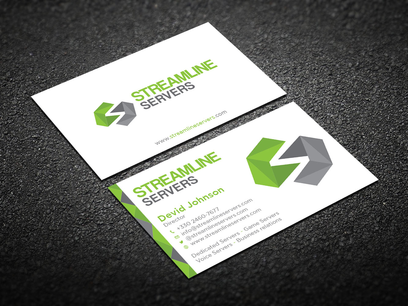 Visitenkarten-Design von Verified artistry (Design garden) für Streamline Servers Limited | Design #11908071