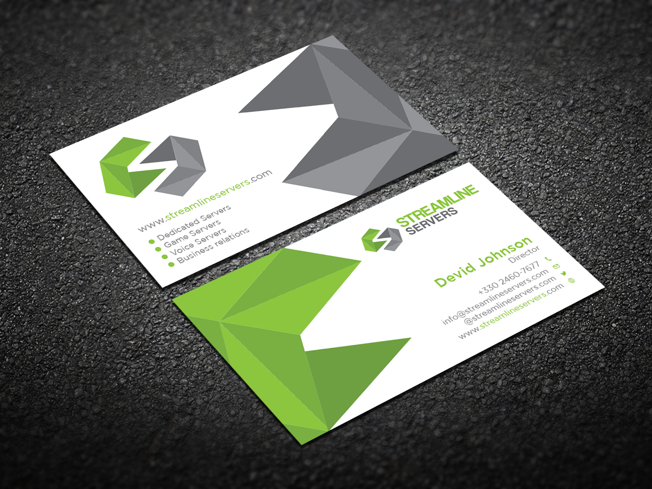 Business Card Design by Verified artistry (Design garden) for Streamline Servers Limited | Design #11991197