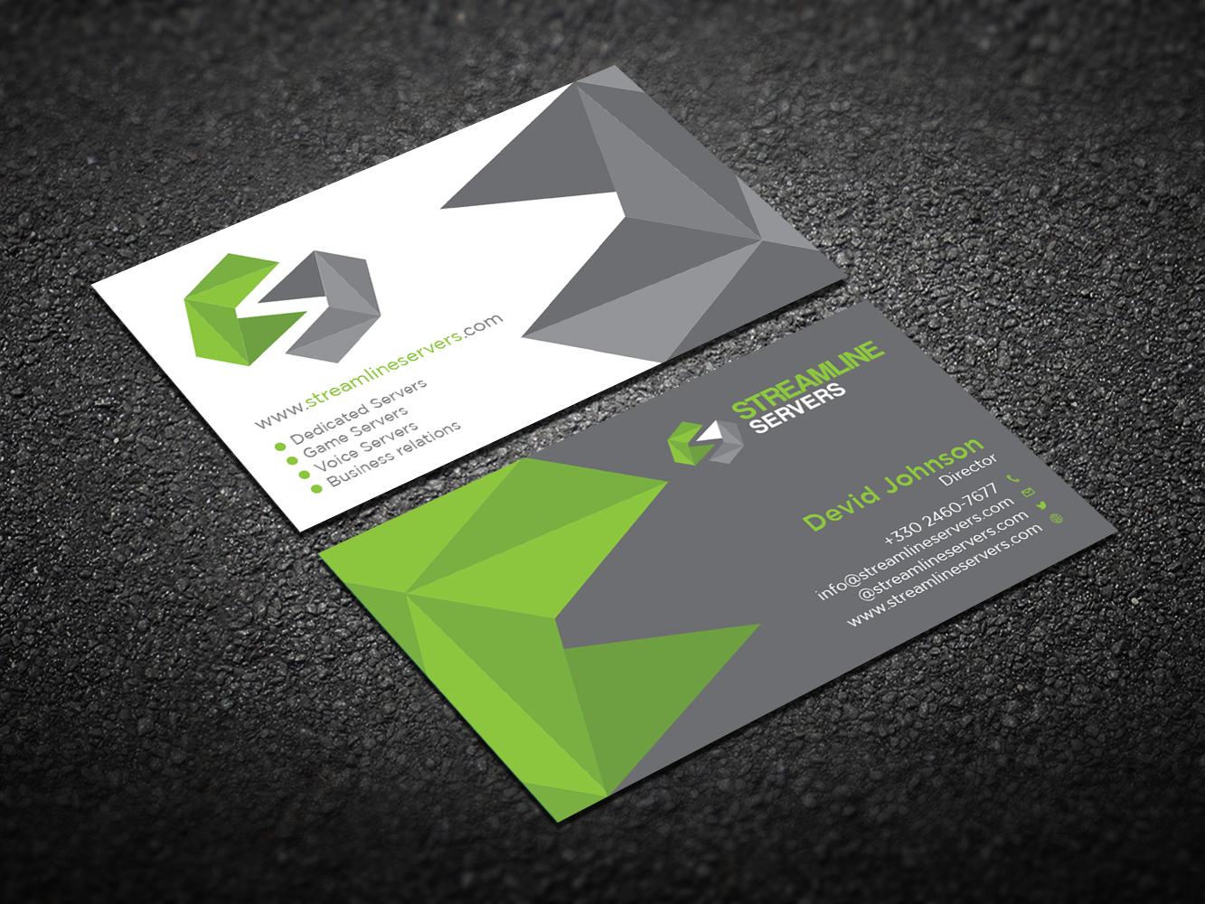 Business Card Design by Verified artistry (Design garden) for Streamline Servers Limited | Design #11991198