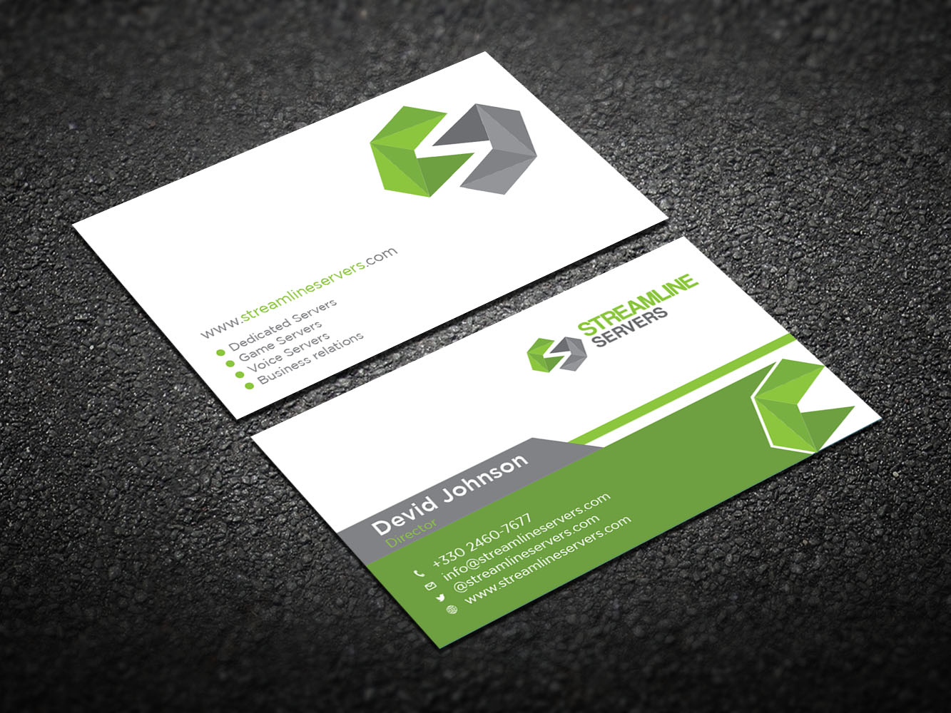 Business Card Design by Verified artistry (Design garden) for Streamline Servers Limited | Design #11991200