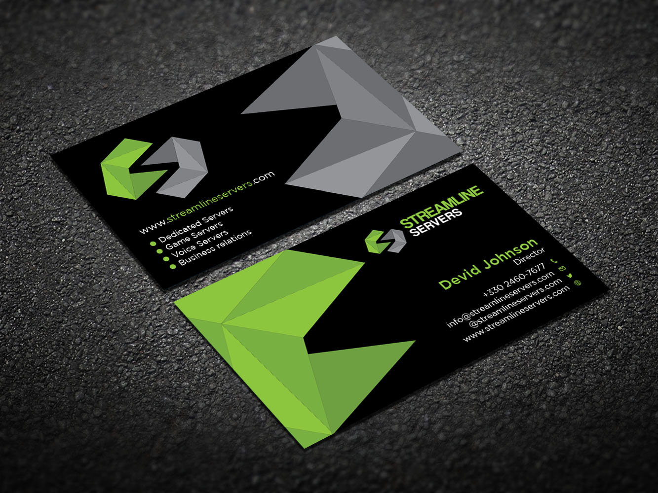 Business Card Design by Verified artistry (Design garden) for Streamline Servers Limited | Design #11991201