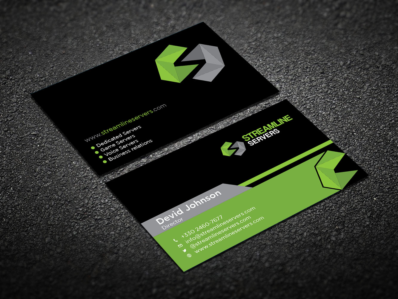 Business Card Design by Verified artistry (Design garden) for Streamline Servers Limited | Design #11991203