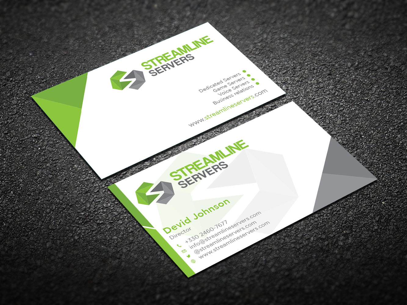 Visitenkarten-Design von Verified artistry (Design garden) für Streamline Servers Limited | Design #11991205