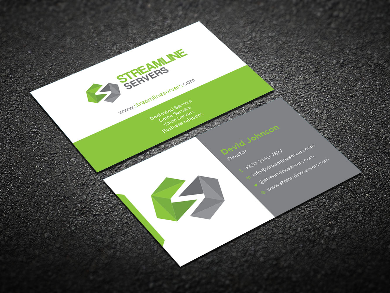 Visitenkarten-Design von Verified artistry (Design garden) für Streamline Servers Limited | Design #11991206