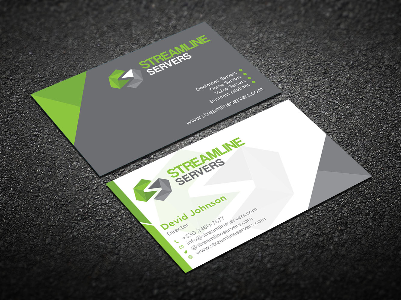 Visitenkarten-Design von Verified artistry (Design garden) für Streamline Servers Limited | Design #11991207