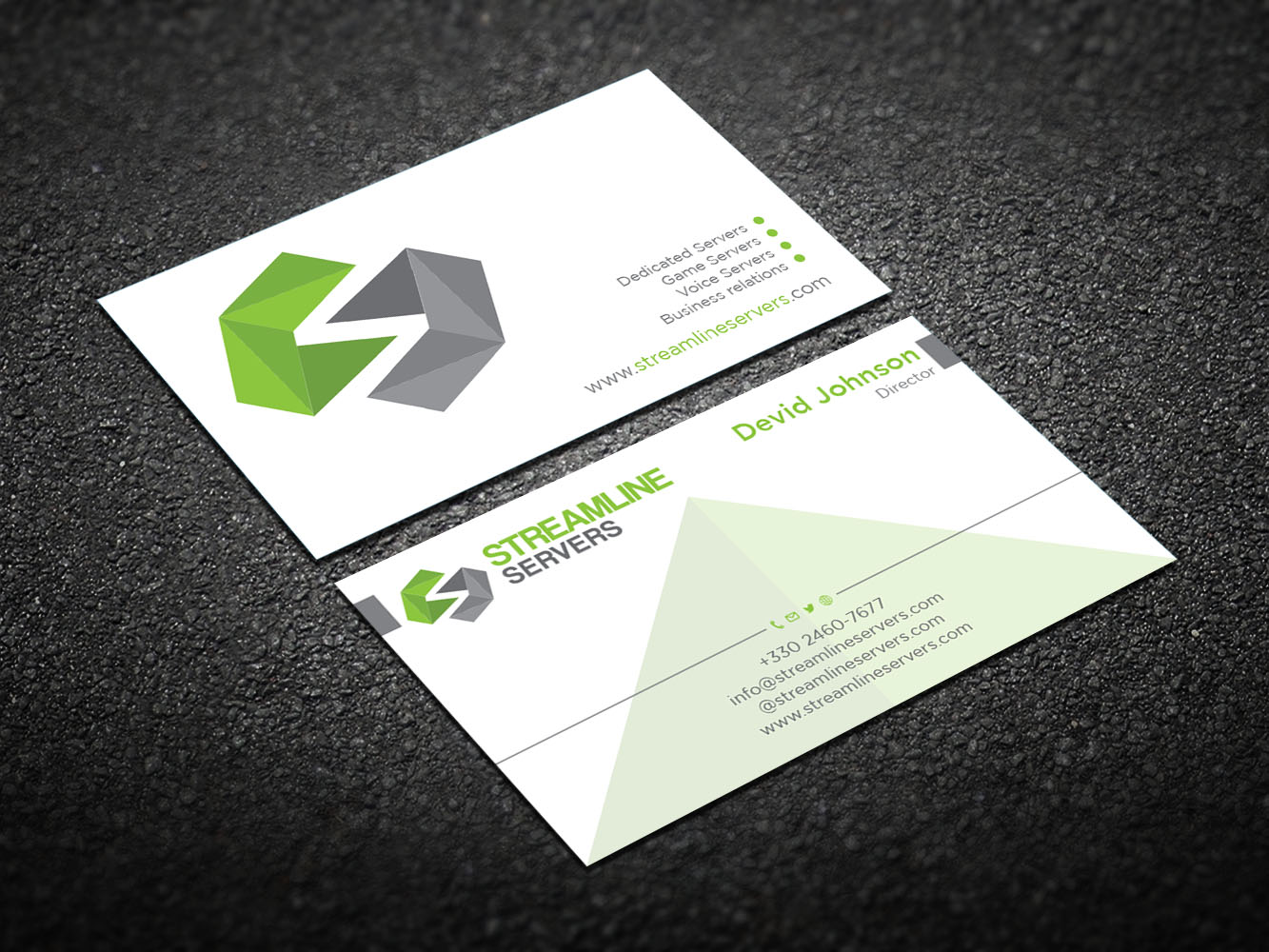 Visitenkarten-Design von Verified artistry (Design garden) für Streamline Servers Limited | Design #11991214