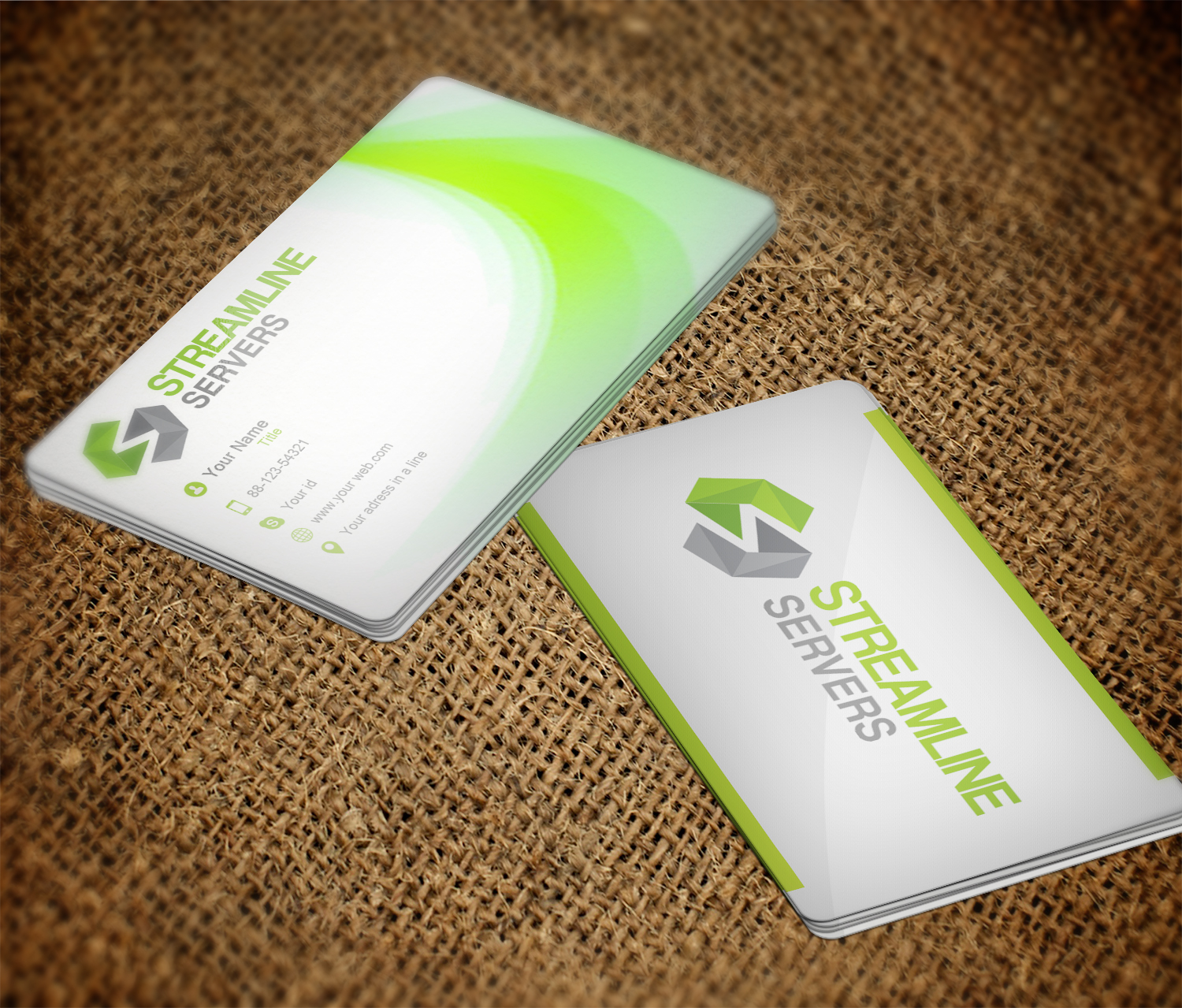 Diseño de Tarjeta de Presentación por EWS Webs para Streamline Servers Limited | Diseño #11992790