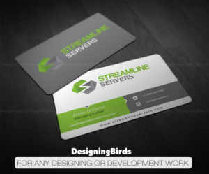 Business Card Design by Designing Birds for Streamline Servers Limited | Design: #11904403