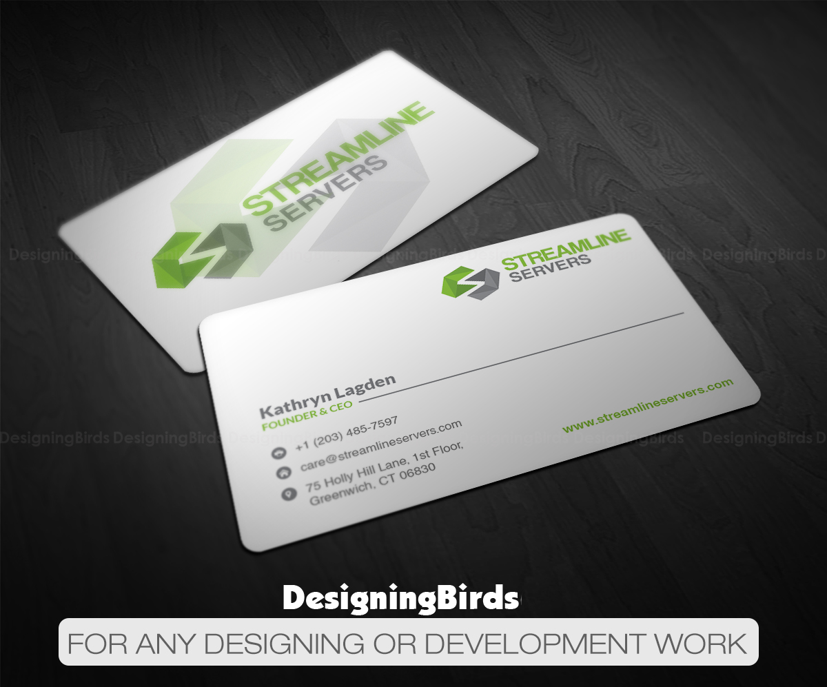 Business Card Design by Designing Birds for Streamline Servers Limited | Design #11906194