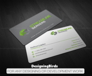 Business Card Design by Designing Birds for Streamline Servers Limited | Design: #11906427
