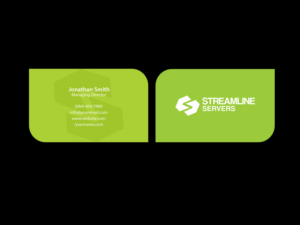 Visitenkarten-Design von Creations Box 2015 für Streamline Servers Limited | Design: #11911280