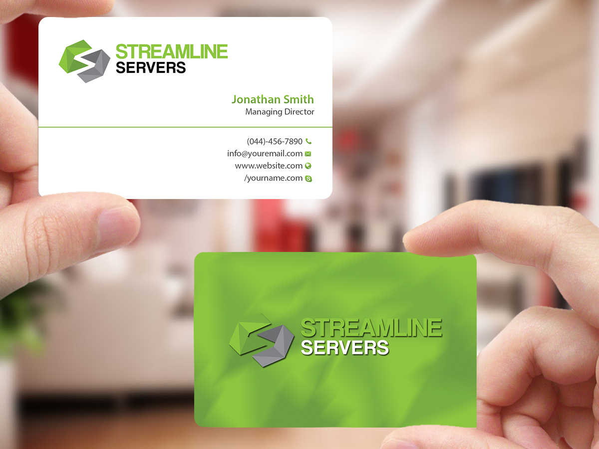 Visitenkarten-Design von Creations Box 2015 für Streamline Servers Limited | Design #11911284