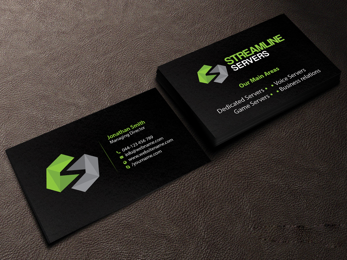 Business Card Design by Creations Box 2015 for Streamline Servers Limited | Design #11911285