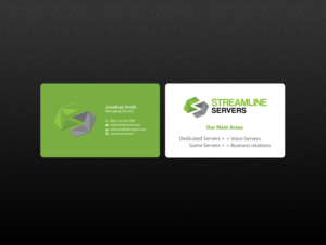Visitenkarten-Design von Creations Box 2015 für Streamline Servers Limited | Design: #11911293