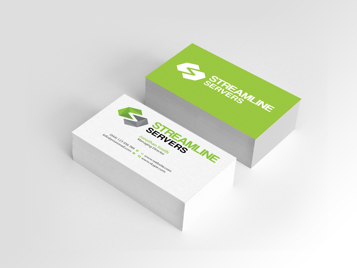 Diseño de Tarjeta de Presentación por Creations Box 2015 para Streamline Servers Limited | Diseño #11911301