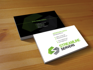 Visitenkarten-Design von Creations Box 2015 für Streamline Servers Limited | Design: #11911311