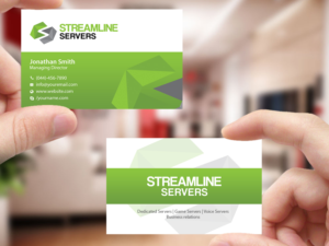 Visitenkarten-Design von Creations Box 2015 für Streamline Servers Limited | Design: #11911428
