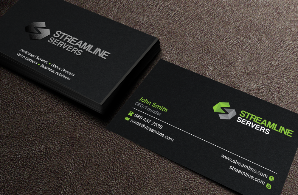 Diseño de Tarjeta de Presentación por Brand aid para Streamline Servers Limited | Diseño #11906846