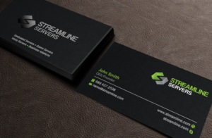 Visitenkarten-Design von Brand aid für Streamline Servers Limited | Design: #11906846
