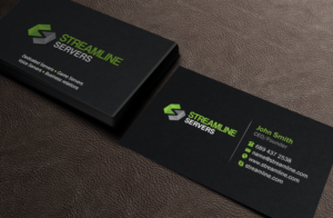 Visitenkarten-Design von Brand aid für Streamline Servers Limited | Design: #11906847