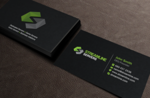 Visitenkarten-Design von Brand aid für Streamline Servers Limited | Design: #11906848