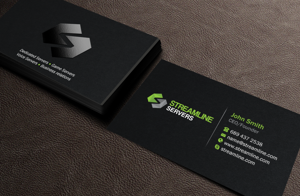 Business Card Design by Brand aid for Streamline Servers Limited | Design #11906849