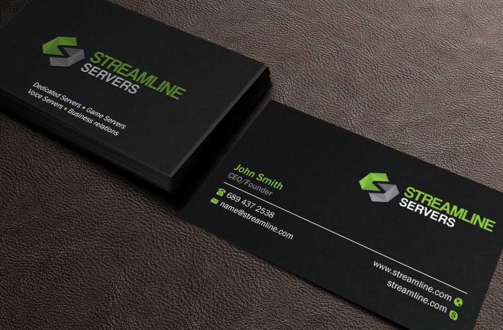 Diseño de Tarjeta de Presentación por Brand aid para Streamline Servers Limited | Diseño #11906850